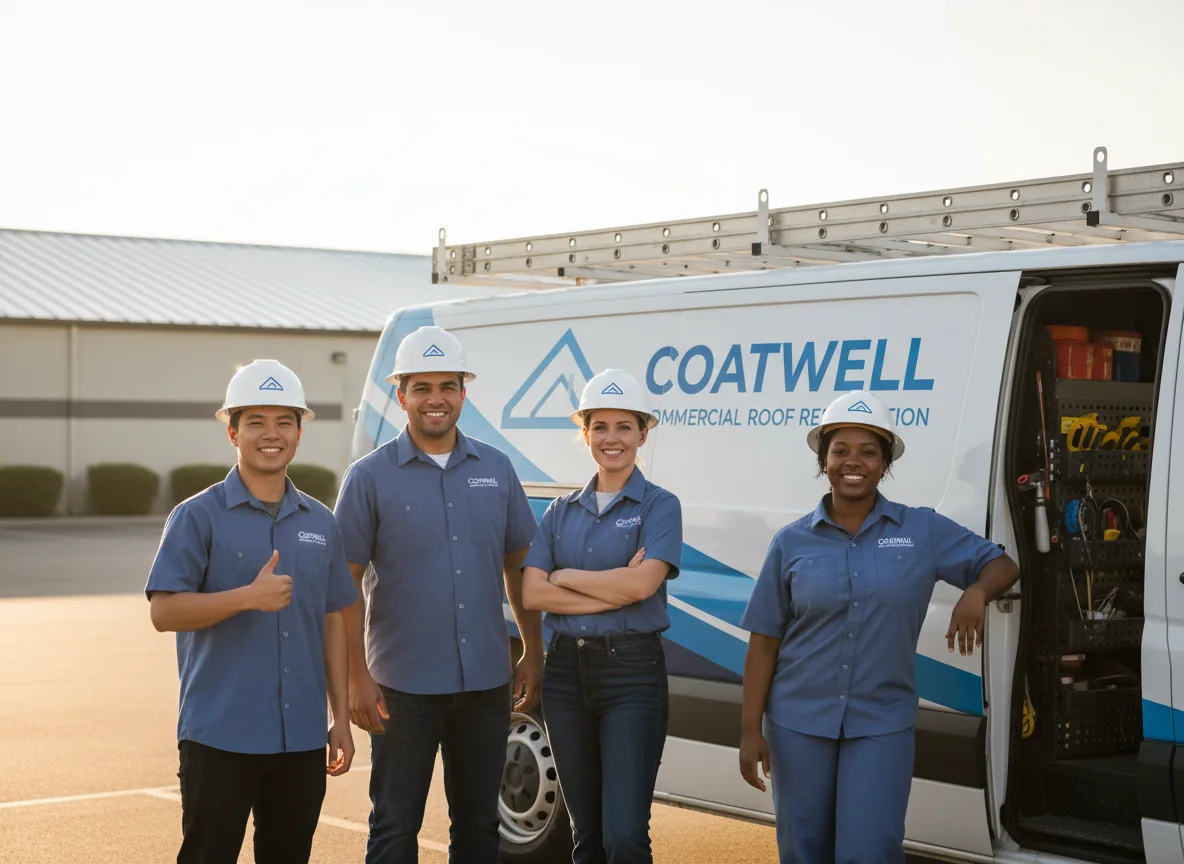 Commercial roof coating company in North, VA